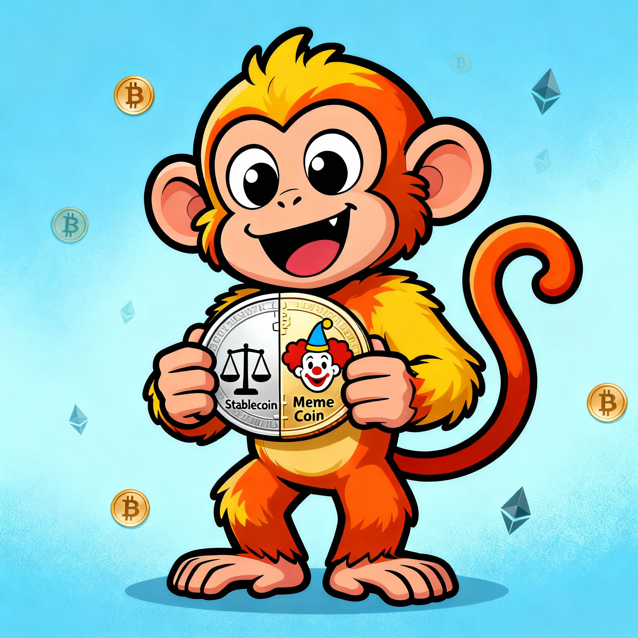 Stablecoins and Meme Coins: Different Ends of the Crypto Spectrum