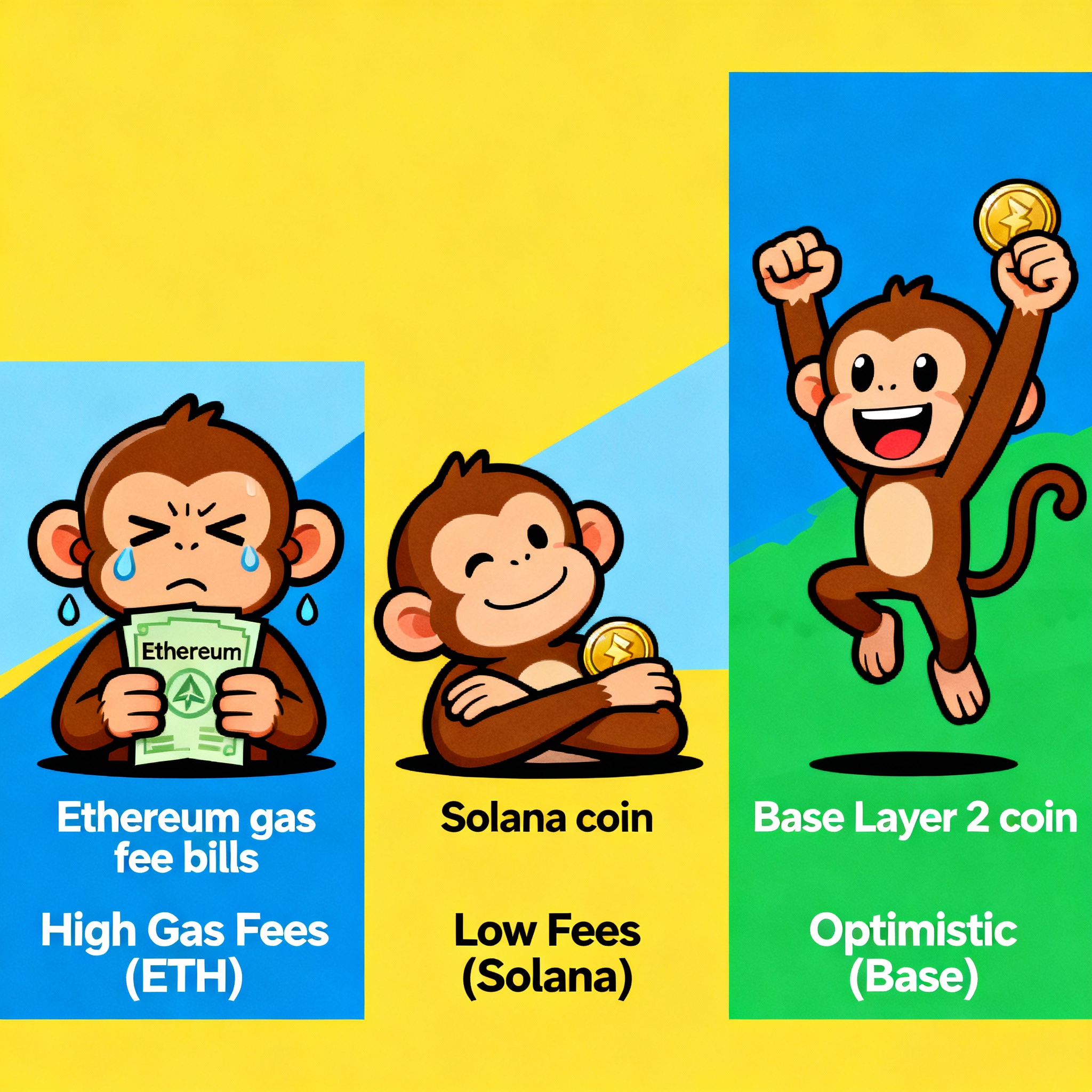 How Gas Fees Affect Meme Traders: ETH vs Solana vs Base