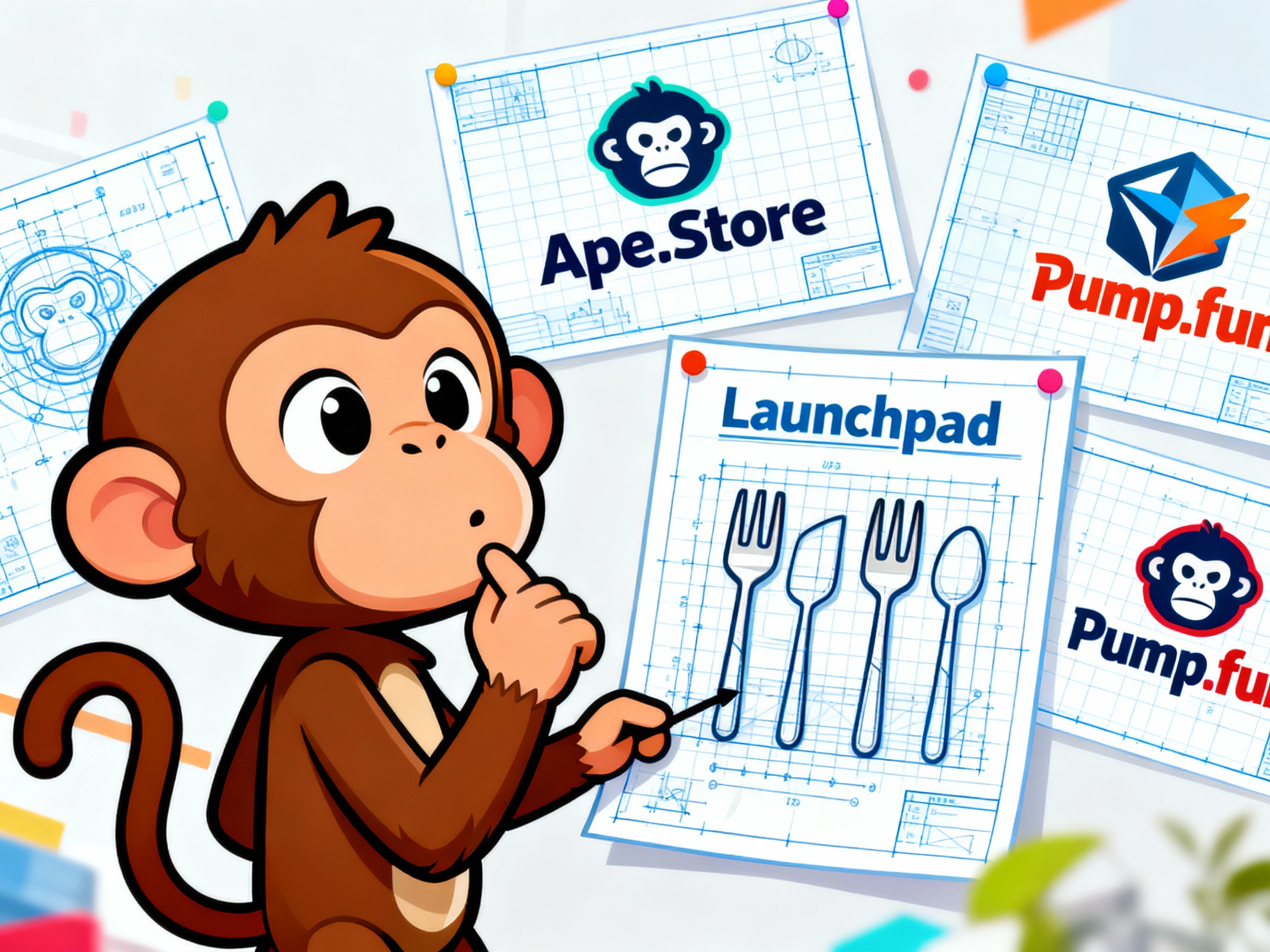 Copycats and Forks: What Launchpads Learn From Each Other