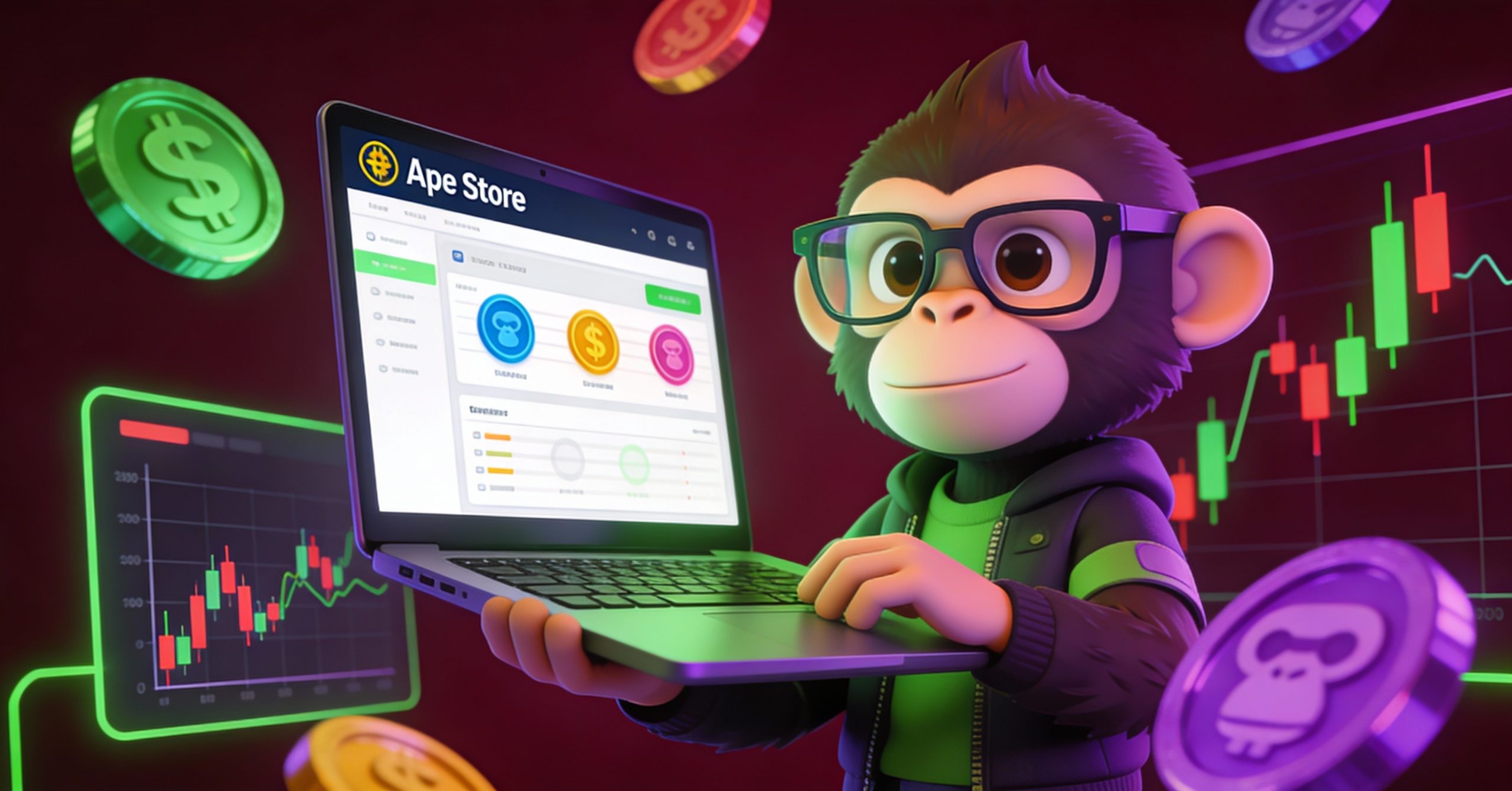 Trending Tab Strategy: How Tokens Get Into the Top 6 and Dominate on Ape.Store