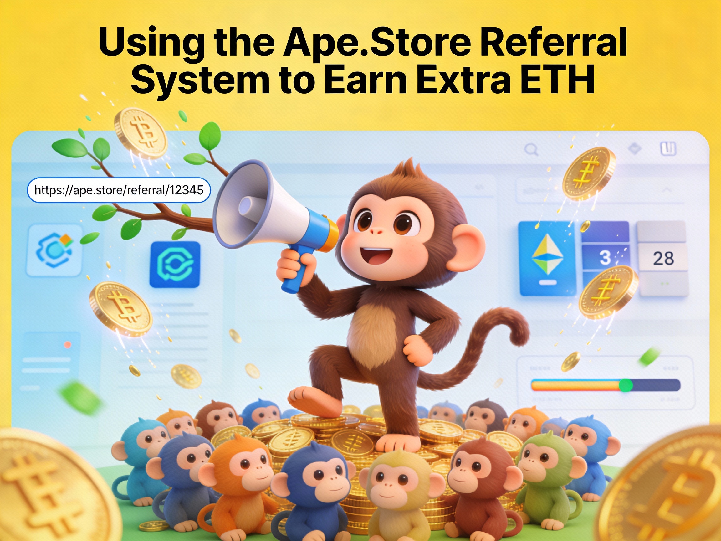 Using the Ape.Store Referral System to Earn Extra ETH: Complete Guide to Growing Your Income